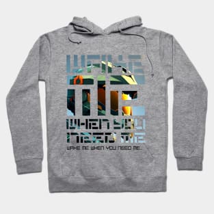 Halo geometric game quotes - Master chief - Spartan 117 - WQ01-v3 Hoodie